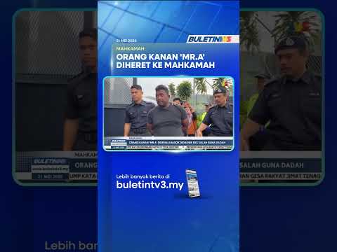 MAHKAMAH | Orang Kanan 'Mr A' Dikenali Bagok Didakwa Kes Salah Guna Dadah thumbnail