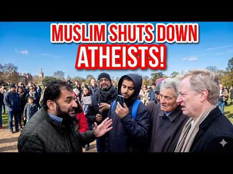 Muslim Shuts down Atheists! Adnan Vs Atheists | Speakers Corner | Hyde Park thumbnail