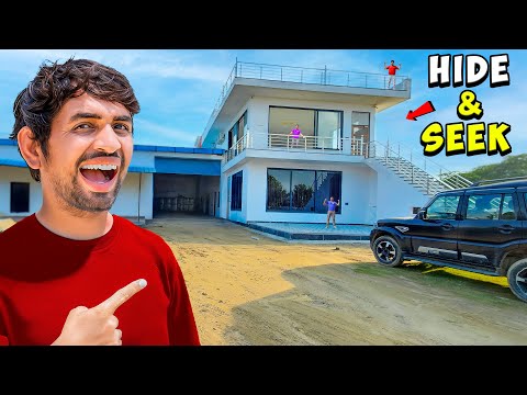 Hide And Seek Challenge in Our New Studio 🔥 - MR. INDIAN HACKER thumbnail