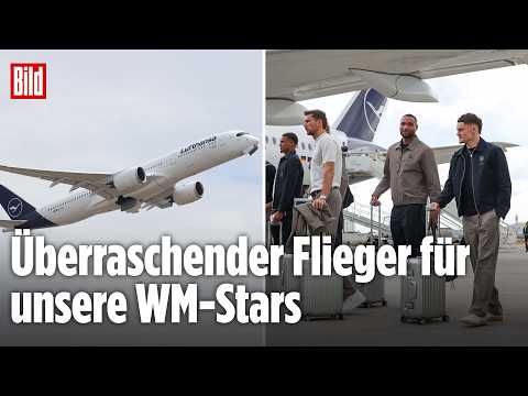 Abflug Richtung WM! Deutsche Nationalmannschaft ohne Sondermaschine in die USA thumbnail