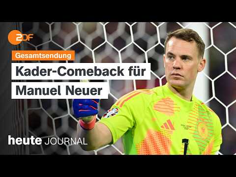 heute journal vom 21.05.2026 Entscheidungen zum WM-Kader, Rente mit 70, EU-Sonderstatus für Ukraine thumbnail