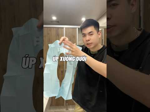 Miếng lót bồn cầu dùng một lần tiện lợi - | Đàm Đức Review thumbnail