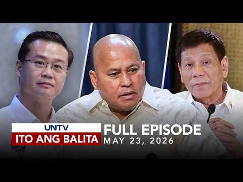 UNTV: Ito Ang Balita Weekend Edition | May 23, 2026 thumbnail