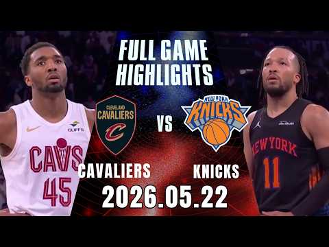 【2025-26 NBA】05/22 Game 2 #克里夫蘭騎士 vs #紐約尼克 全場賽事精華｜FULL GAME HIGHLIGHTS｜NBA 季後賽場場直播 thumbnail