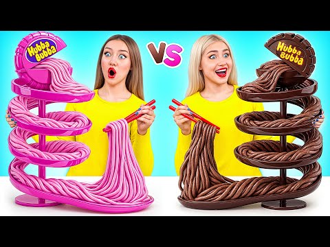 Desafío de Comida Gomosa vs Comida de Chocolate | Fantásticos Trucos De Comida Multi DO thumbnail