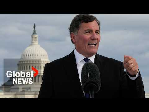 LeBlanc says Canada asked US, Mexico to renew CUSMA trade pact for 16 more years | FULL thumbnail