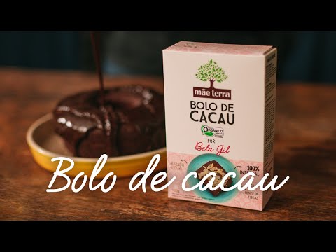 Bolo de cacau orgânico Mãe Terra e Bela Gil thumbnail