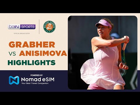 Julia Grabher vs Amanda Anisimova | Roland-Garros 2026 | Match Highlights thumbnail