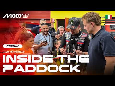 Speaking Inside The Paddock with Bez, Pecco and Nieto 🎙️ | 2026 Italian GP thumbnail