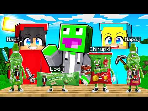 PRODUKTY PALIONKA ZAMIENIŁY SIĘ w ZWIERZĄTKA w Minecraft! thumbnail