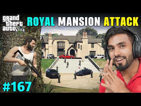 THE BIGGEST MANSION ATTACK | GTA 5 GAMEPLAY #167 thumbnail