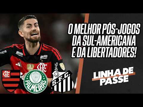 AO VIVO: FLAMENGO X ESTUDIANTES | PALMEIRAS X CERRO PORTEÑO | SANTOS 2 X 2 SAN LORENZO | PÓS-JOGO thumbnail