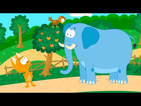 El gatito Koté | Yo puedo | Que pueden hacer los animales | Canciones infantiles y dibujos animados thumbnail
