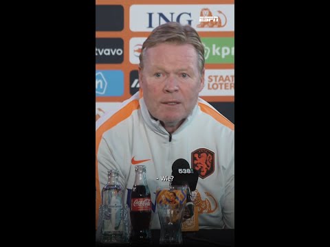 Ronald Koeman verklaart de keuze voor Wout Weghorst en het ontbreken van Zian Flemming ❌ thumbnail