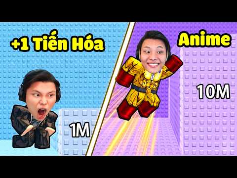 [ROBLOX] JayGray +1 Tiến Hóa Anime Leo Tháp Troll🖐😁Thử Thách Slap Tower +1 Jump Anime Evolve Cực Hài thumbnail