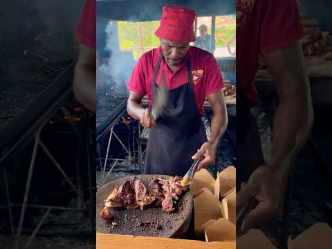 Jamaican Food is Unbelievable (Woohoo) 🇯🇲 #streetfood thumbnail