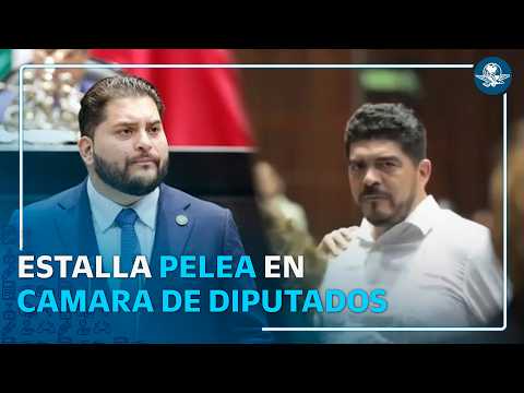Diputado de Morena reta a golpes a legislador del PRI en pleno debate thumbnail