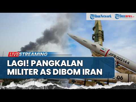 🔴Lagi! Pangkalan Militer AS Membara Dihujani Bom Iran, Balas Dendam setelah Bandar Abbas Diserang thumbnail