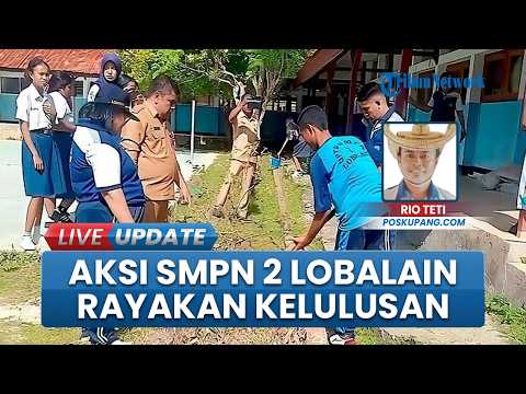 Rayakan Kelulusan dengan Aksi Hijau, SMPN 2 Lobalain Tebar Kepedulian Lingkungan thumbnail