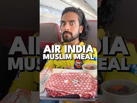 Air India Gave Me a Muslim Meal But No Window Seat ✈️🍛 thumbnail