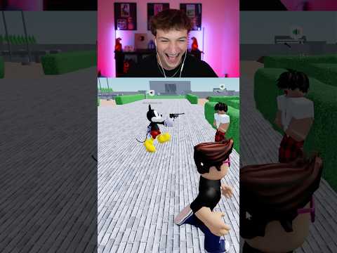 SUPRISING PLAYERS WITH THEIR FAVORITE YOUTUBERS 😭❤️ #roblox #funny #memes #trolling #comedy #gaming thumbnail