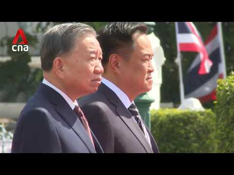 Vietnamese president meets Thai PM in Bangkok for talks thumbnail