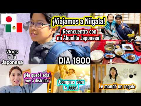 ¡Visitando a la ABUELITA JAPONESA! Viajamos a Niigata ✈️ + ¡Estoy Sola! JAPÓN - Ruthi San ♡ 26-03-26 thumbnail