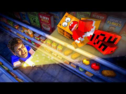 НЕ ИГРАЙ В ПРЯТКИ В ТОРГОВОМ ЦЕНТРЕ НОЧЬЮ!😱 МАЙНКРАФТ thumbnail