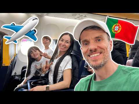 Viagem em familia para Portugal! Daily vlog completo Brancoala thumbnail