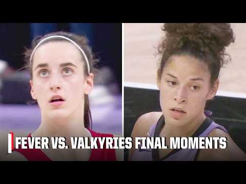 Indiana Fever vs. Golden State Valkyries FINAL MOMENTS 🍿 | WNBA on ESPN thumbnail