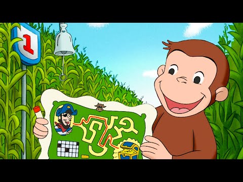 ¡La increíble carrera del laberinto de Jorge! | Jorge El Curioso En Español thumbnail