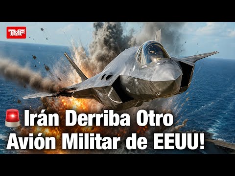 🚨Irán Derriba Otro Avión de Combate de EEUU! F35 Huye del Espacio Aéreo Iraní thumbnail