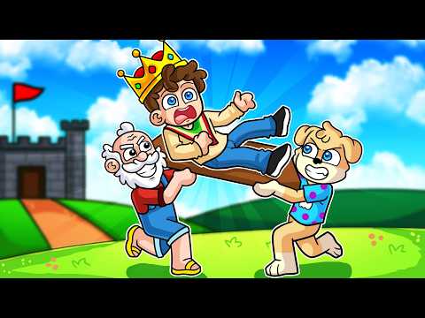QUE NO SE CAIGA EL REY 😂👑 o mueres... 💀 SILVIOGAMER en HOLD YOUR KING thumbnail