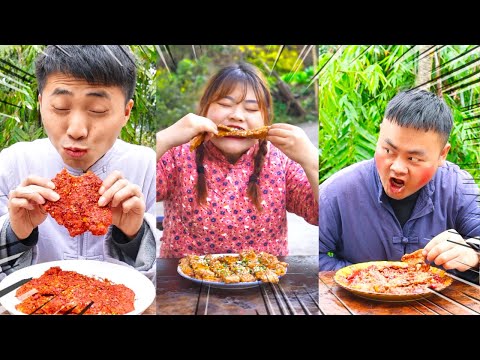 Eating Spicy Food and Funny Pranks Compilation 2022 || Funny Mukbang || TikTok - Songsong and Ermao thumbnail