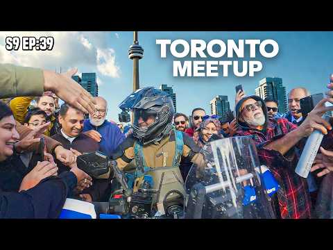 This was INSANE Meetup in Mississauga ?? S9 EP 39 | Pakistan to Americas Motorcycle Tour thumbnail