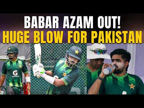 Big Blow for Pakistan! Babar Azam Ruled Out of 1st Test vs Bangladesh thumbnail