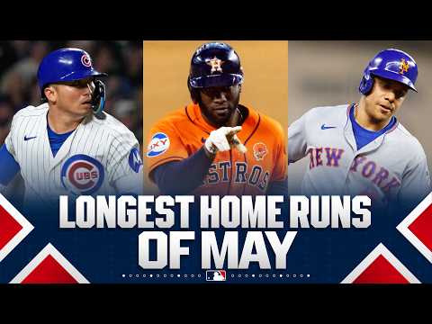 The LONGEST home runs of May 2026! 🤯💥 (Ft. Suzuki, Alvarez, Soto, Harper, and more!) thumbnail