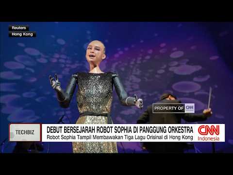 Debut Bersejarah Robot Sophia di Panggung Orkestra thumbnail