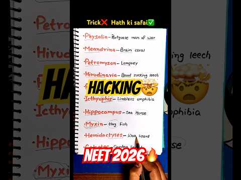Last Minute JUGAADBAAZI At Its Peak?Neet Tricks? thumbnail