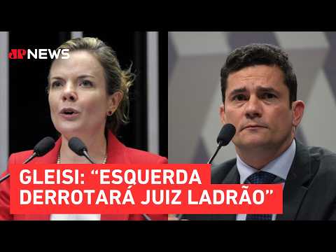 Gleisi se lança ao Senado no Paraná e diz que esquerda derrotará "juiz ladrão" thumbnail