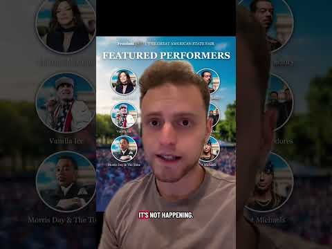 NEWS: Artists bail on Trump’s America 250 celebration. thumbnail