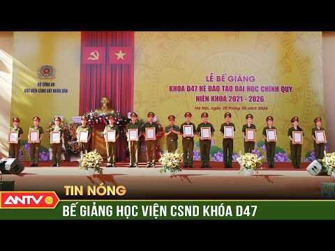Bế giảng hệ đào tạo Đại học chính quy khóa D47 Học viện Cảnh sát nhân dân | ANTV thumbnail