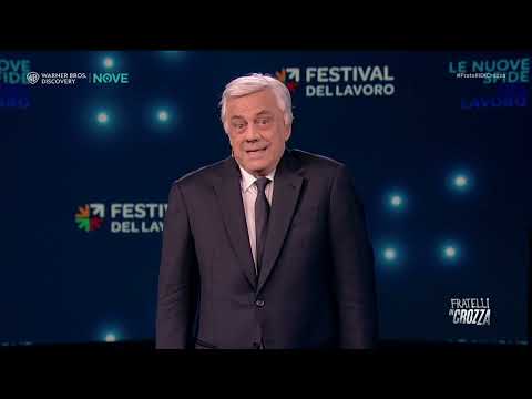 Crozza Tajani su sanzioni Israele: "Il cattivo era Ben Gvir, le sanzioni le mettiamo solo a lui" thumbnail