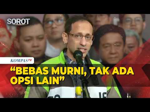 Usai Bacakan Pledoi, Nadiem Makarim Tegaskan Hanya Ingin Putusan Bebas Murni, Tak Ada Opsi Lain thumbnail