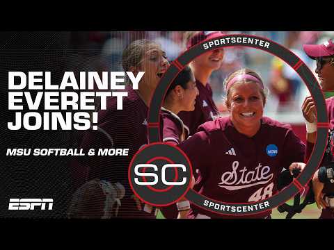 Delainey Everett speaks on advancing to the Women's College World Series | SportsCenter thumbnail
