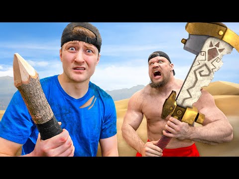 $1 vs $500 Weapon Challenge! thumbnail