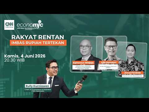 LIVE Rakyat Rentan Imbas Rupiah Tertekan | Economic With Rully Kurniawan thumbnail