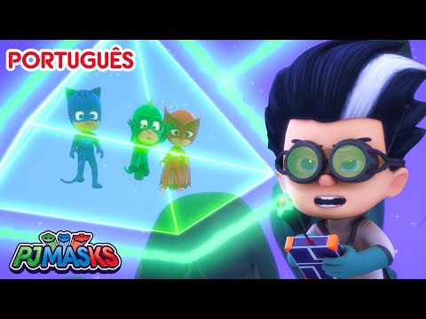 Presos nos poderes do Romeo! PJ Masks em Português episódios completos | Desenhos animados thumbnail
