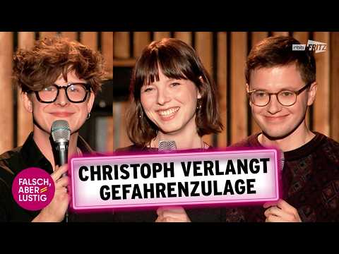 Hinnerk Köhn unhinged | falsch, aber lustig | Emilia Suchlich, Christoph Fritz, Moritz Neumeier thumbnail