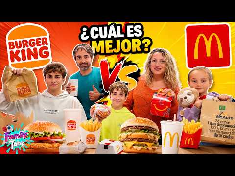 Probando Comida Rápida McDonalds vs Burger King thumbnail